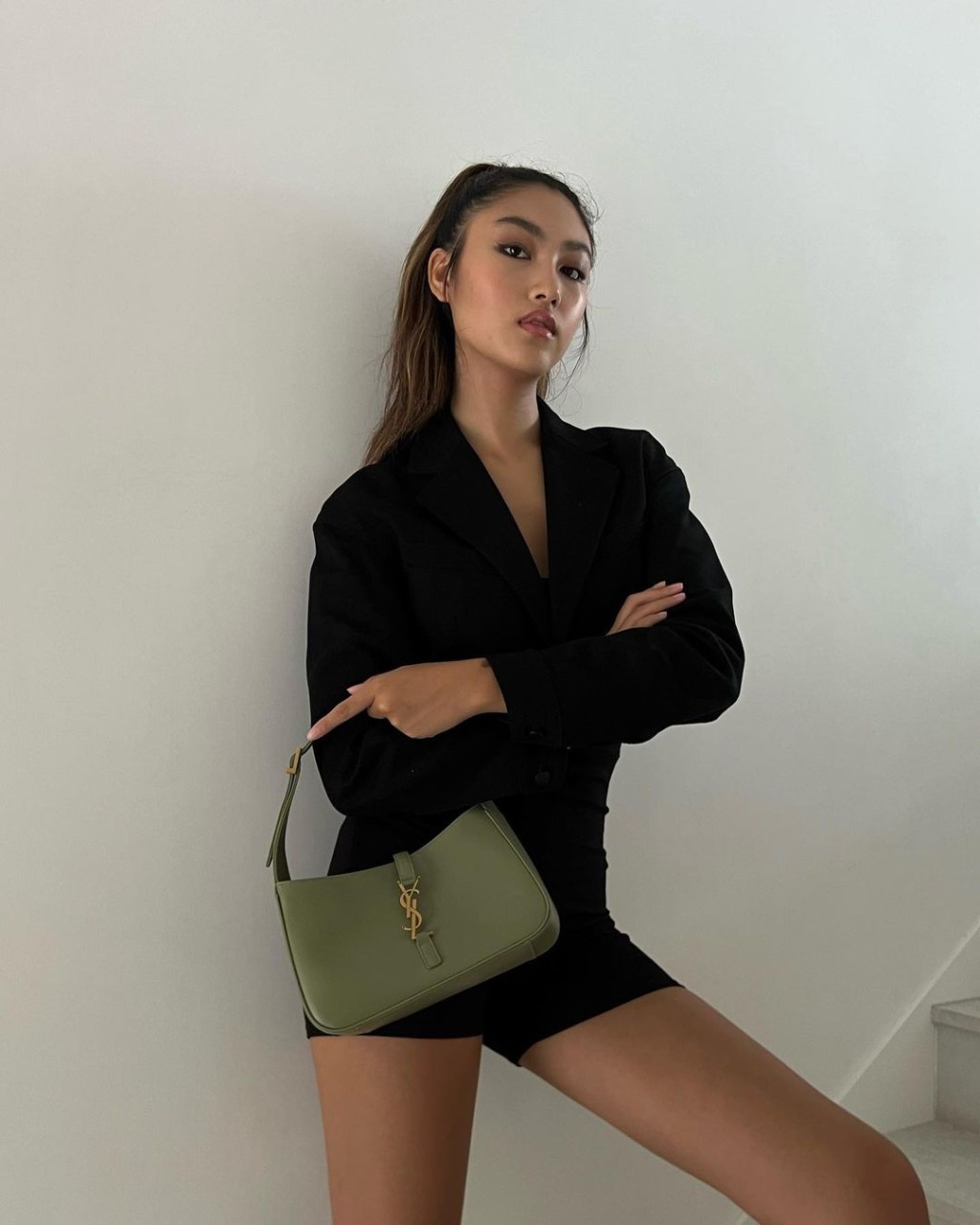 琦琦也認容愛女Ella是「中國香港新生代模特」。